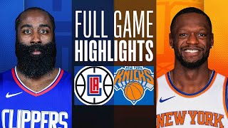 CLIPPERS at KNICKS  FULL GAME HIGHLIGHTS  November 6 2023 [upl. by Nnahoj433]