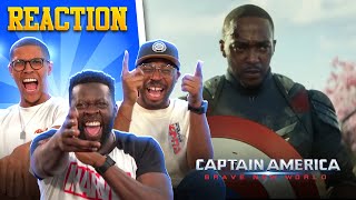 Captain America Brave New World Official Teaser Reaction [upl. by Story857]