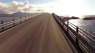 Atlantic Ocean Road Norway on BMW R1200 GS [upl. by Cassella]