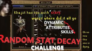 Sols Random Stat Decay Challenge OpenMW Lua [upl. by Grange671]