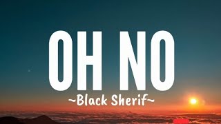 Black Sherif  Oh No Lyrics [upl. by Anod37]