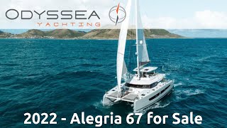 Fountaine Pajot Alegria 67 SV Oceanus for sale [upl. by Adianes124]