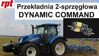 Przekładnia dwusprzęgłowa Dynamic Command w ciągniku New Holland T6175 [upl. by Hedelman]