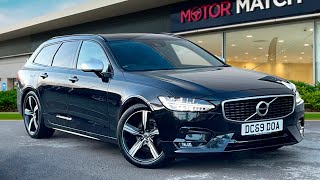 Used Volvo V90 20 T4 RDesign Plus Auto Euro 6 ss 5dr  Motor Match Crewe [upl. by Uhn954]