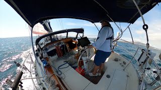 Sailing Solo to Catalina Harbor and Upgrading the Inverter at Anchor Sept 2024 [upl. by Iarahs]