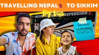 Nepal 🇳🇵 to sikkim 🇮🇳 vlog  vlog rohitrasaily sikkim nepal [upl. by Eciened]