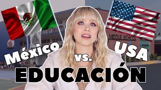 DIFERENCIAS MARCADAS entre la escuela en México y USA  Superholly [upl. by Becht]