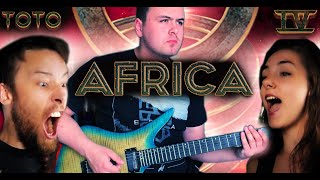 Toto  Africa Frog Leap Studios Version Guitar Cover [upl. by Auvil613]