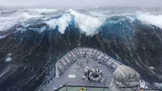 Estos BARCOS Quedaron Atrapados en OLAS MONSTRUOSAS DESASTRES NATURALES [upl. by Frankie]