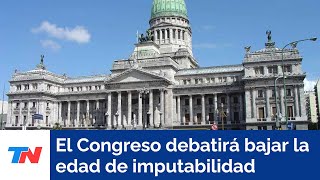 Enviaron al Congreso un proyecto para bajar la edad de imputabilidad [upl. by Lari]