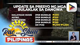 Presyo ng bulaklak sa Dangwa sa Maynila nananatiling normal [upl. by Letty]