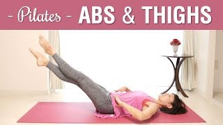 5 Min Workout for Flat Abs amp Thinner Thighs [upl. by Acinhoj]