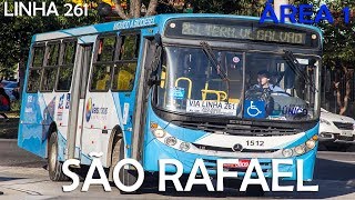 Linha 261 Vila SÃO RAFAEL [upl. by Najtsirk425]