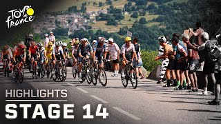 Tour de France 2024 Stage 14  EXTENDED HIGHLIGHTS  7132024  Cycling on NBC Sports [upl. by Win]