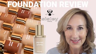 NEW SISLEY PHYTOTEINT PERFECTION FOUNDATION REVIEW  DEMO  10 HOUR WEAR TEST on MATURE DRY SKIN [upl. by Ayyn]