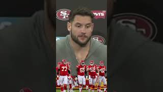 Nick Bosa on Chiefs Oline quotThey hold a lotquot 49ers chiefs nfl [upl. by Towne]