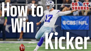 Best Kicker for Fantasy Football 2024  Fantasy Football Advice [upl. by Neiv]