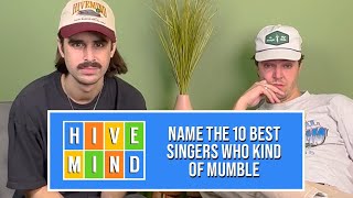 Guessing The 10 Best Singers Who Kind Of Mumble [upl. by Atiral]