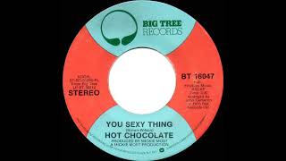 1976 HITS ARCHIVE You Sexy Thing  Hot Chocolate a 2 recordstereo 45 single version [upl. by Sioled]