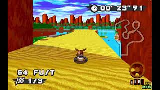 SRB2Kart Record Attack  Sapphire Coast Zone 14148 Gold Medal [upl. by Lounge]