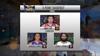 Highlights 3Point Shootout Final Round  PBA AllStar 2018 [upl. by Ydrah]