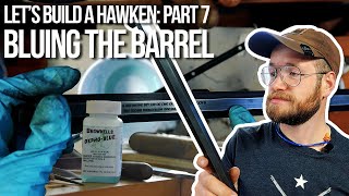 Lets Build a Traditions St Louis Hawken  HowTo Series Part 7 How to Blue Your Barrel [upl. by Paddie702]