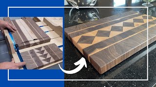 Diamond End Grain Cutting Board Set [upl. by Niowtna562]