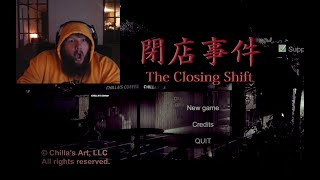 Caseoh playing The Closing Shift Horror Game – He beat the game [upl. by Kohn]