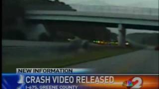 Police chase firebird car gets airborne and hits overpass going 90 mph then explodes cablast [upl. by Paehpos]