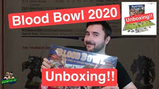 New Blood Bowl 2020 Season Two Unboxing Bonehead Podcast [upl. by Rundgren699]