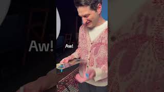 Heres Ben Schwartz signing an autograph for a Sonic fan  Sonic 3 Movie [upl. by Aleil]