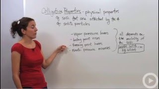 Colligative Properties [upl. by Nicki]