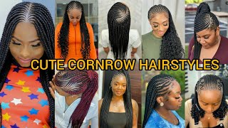 Stunning cornrow braid hairstyles for black women Braids Hairstyles for beautiful women [upl. by Yenttihw]