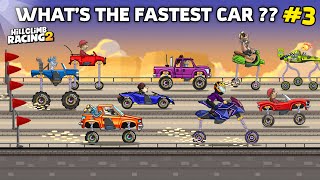 Hill Climb Racing 2  The Fastest Kangaroo Car DRAG RACING 3  GamePlay [upl. by Ardnik]