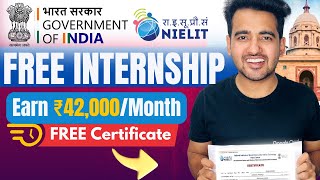 Free Online Internships for College Students  Government Internships  Tulip amp Nielit Internship [upl. by Natloz]