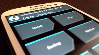 Android Anleitung Recovery flashen Openrecovery twrp [upl. by Atsirhc255]