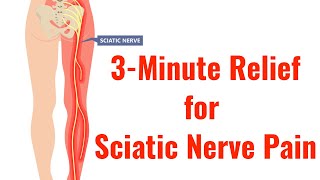 3 of the Best Exercises for Relief of Sciatic Nerve Pain With FREE Exercise Sheet [upl. by Novyert]