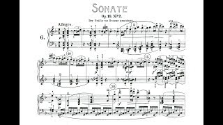 Ludwig von Beethoven Piano Sonata Op 10 No 2 In F Major [upl. by Mercier]