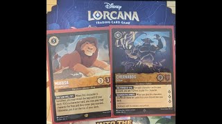 MUFASA POWER Lorcana 1k Winner Ruby Amber Deck Profile [upl. by Anelem]