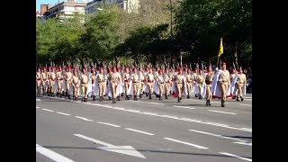 Desfile Fuerzas Armadas 2018  Regulares [upl. by Atram]