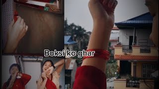 Boksi ko ghar cover video by chahana gurung [upl. by Warder]