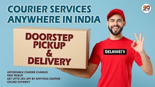 Send Courier from Home  Best Courier Services in India  Doorstep Pickup amp Delivery  Get 20 Off [upl. by Collete]