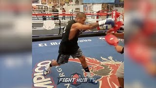 LUCAS MATTHYSSE THROWING MONSTROUS RIGHT HANDS FOR PACQUIAO WILL A KO HAPPEN [upl. by Eibber595]