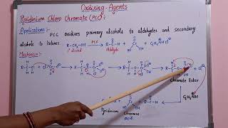 Oxidation of Primary Alcohol to Aldehyde by Pyridinium Chloro ChromatePCC Reaction with mechanism [upl. by Solon]