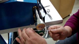 lampshade making binding machine VPF Amsterdam 1 [upl. by Assiar]