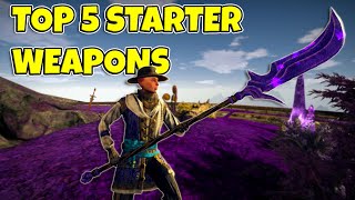 TOP 5 Early Game Weapons For Outward Definitive Edition Beginners Guide [upl. by Handler]