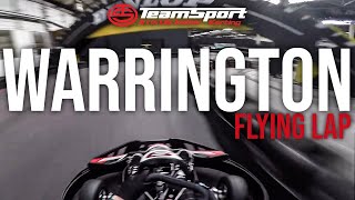 Flying Lap  TeamSport Karting Warrington [upl. by Deidre]