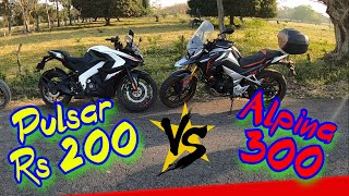 Pulsar Rs200 Vs Alpina 300 [upl. by Columbine676]