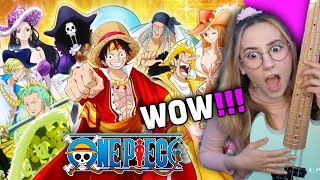 SINGER REACTS to ONE PIECE Openings 1426 for THE FIRST TIME  Musician Reaction  part 2 [upl. by Anaihs]