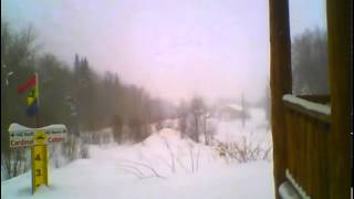 Pittsburg NH Webcam TimeLapse Feb 14 2014 [upl. by Asenev269]